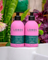 Hand/Body Wash & Cream DUO, Pink